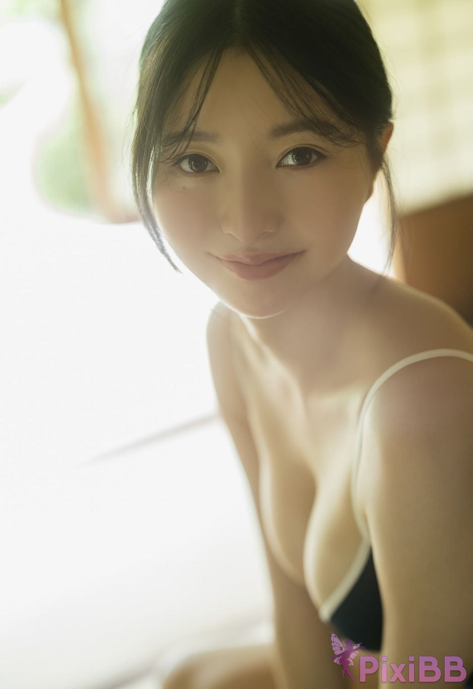 Japanese Idol Moka Hashimoto Moeka Digital only YJ PHOTO BOOK Tomoka SideB Neat and full of surprises Moka san PixiBB (42)